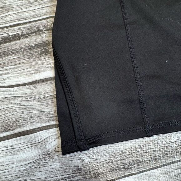Tangerine Women's Black Athletic Mini Skirt S SM Small Zipper Pocket Mid Rise - Picture 7 of 12